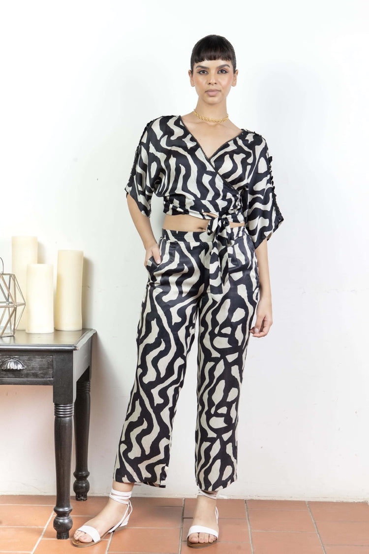 Blissful Wrap Top Co-ords