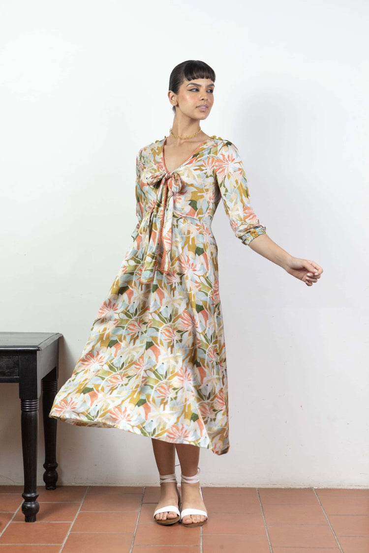 Soulful- Calf Length Dress
