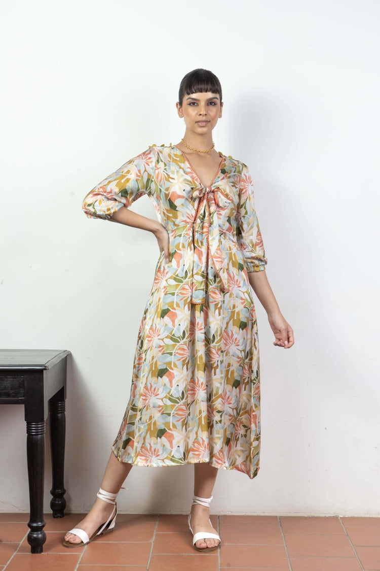 Soulful- Calf Length Dress