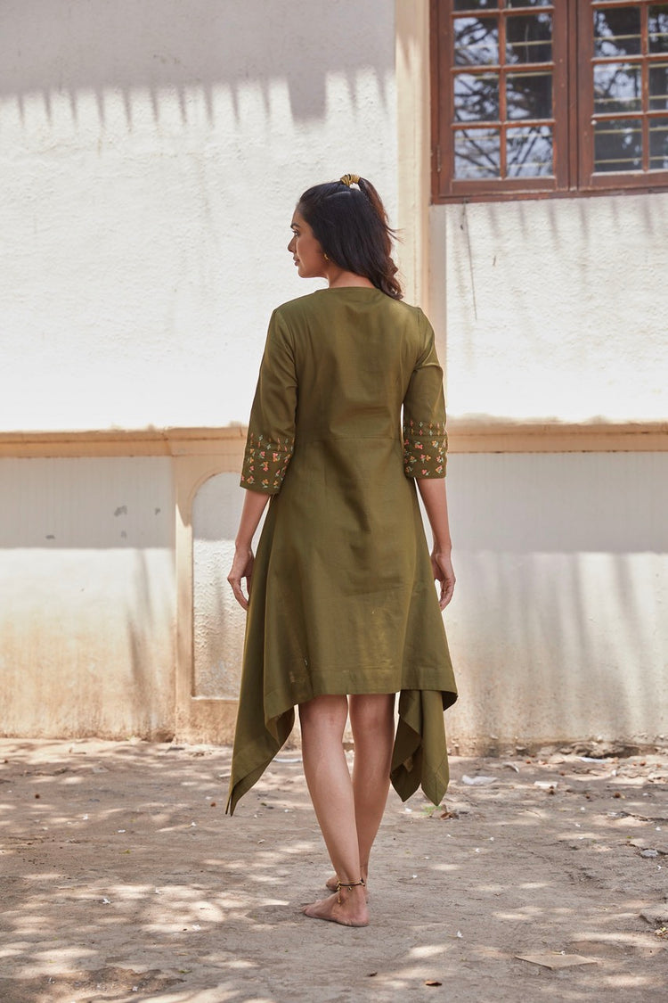 Zinnia Meadowland - Asymmetrical Dress