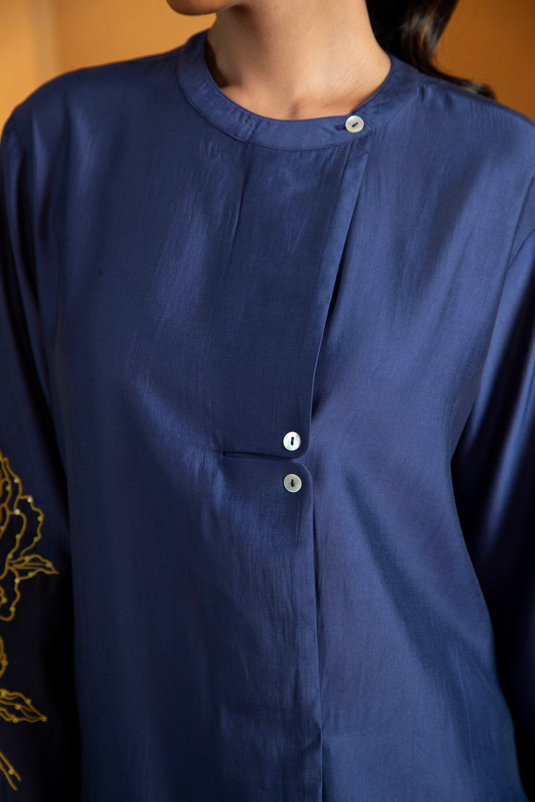 Zen Navy Blue Shirt