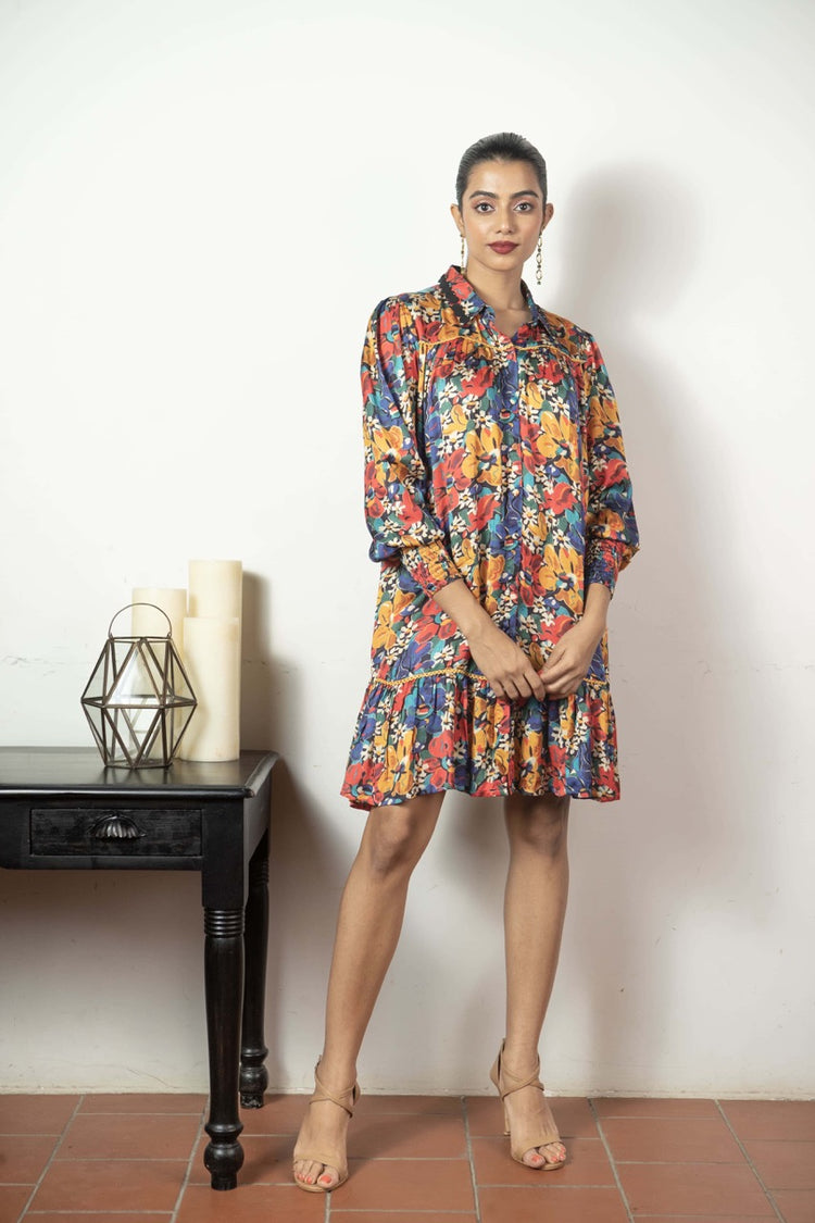 Elysian- Short Shirt Dress