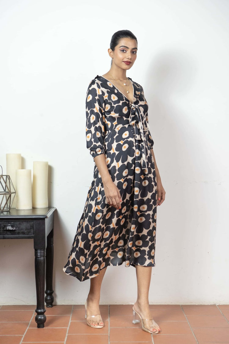 Endearing- Calf Length Dress