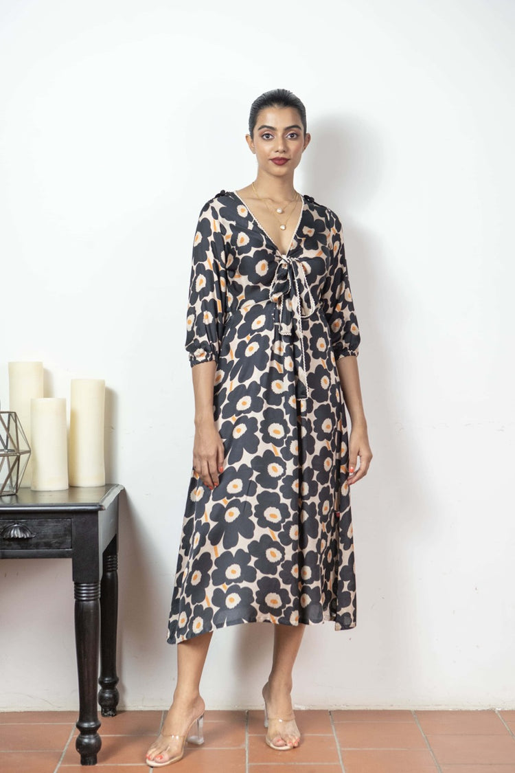 Endearing- Calf Length Dress