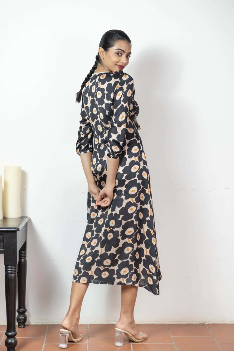 Endearing- Calf Length Dress