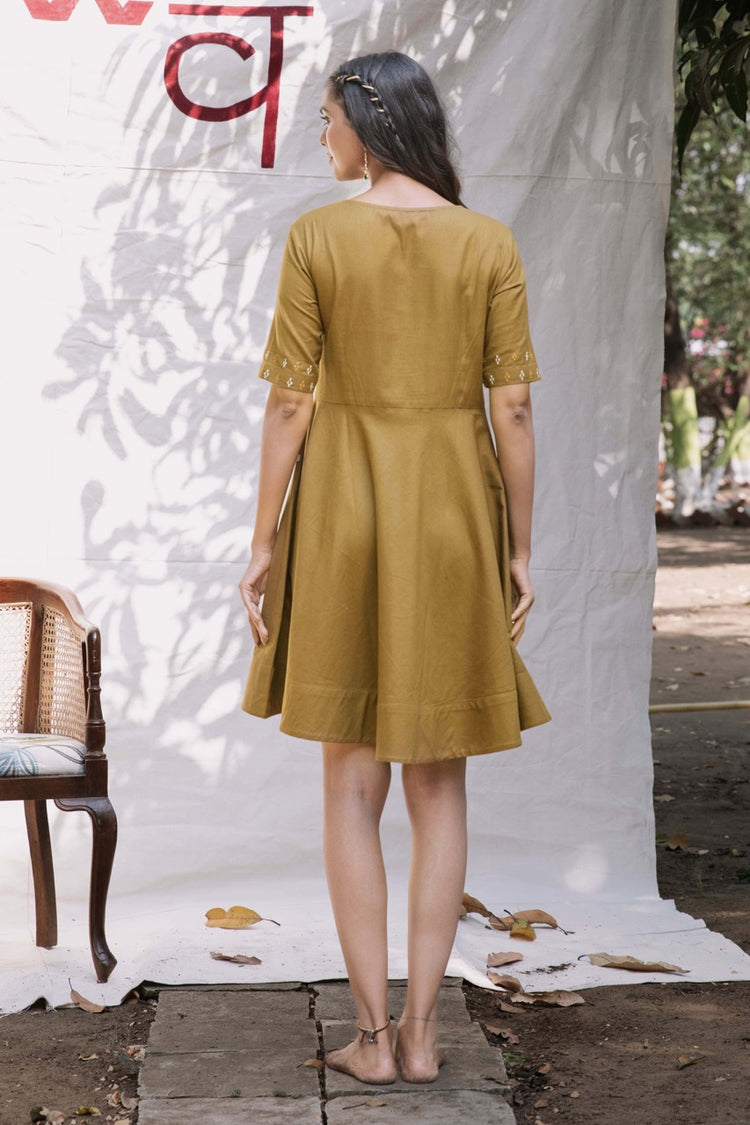 Olive Botany - Short Dress